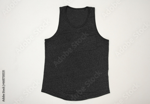 Graphite color sports jersey on a white background