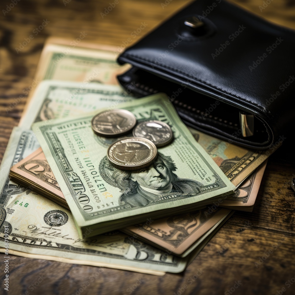 passport on a map with money passport on a map with money