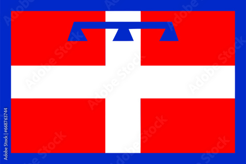 Flag of Piedmont photo