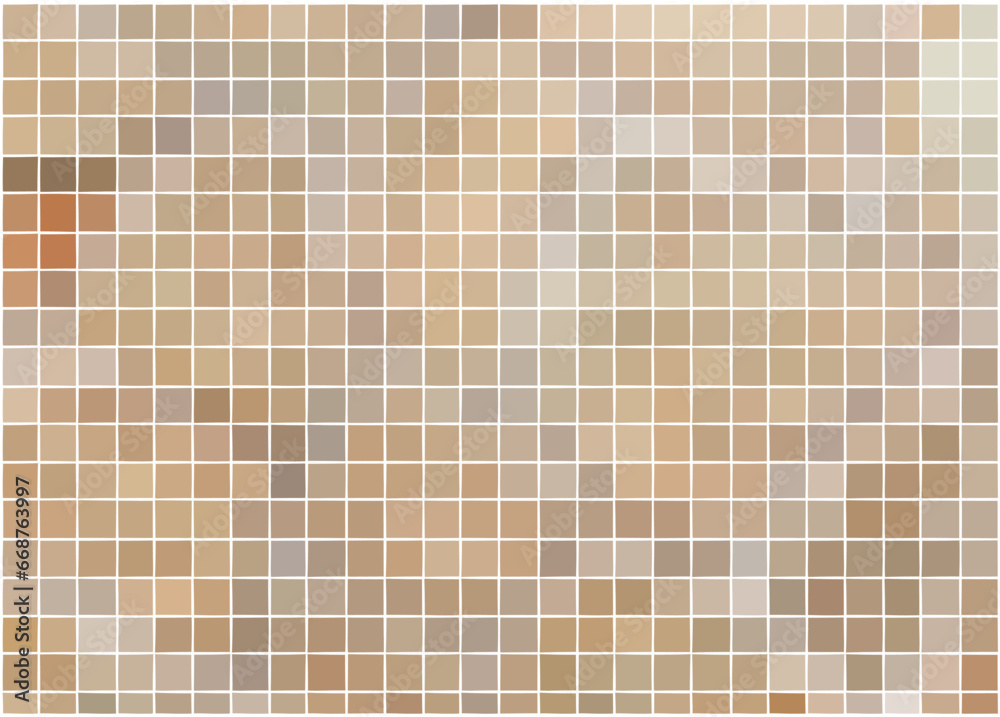 vector mosaic orange-brown won for kitchen tiles vector mosaic orange-brown won for kitchen tiles