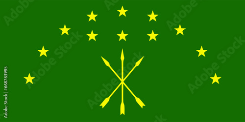 Flag of Adygea