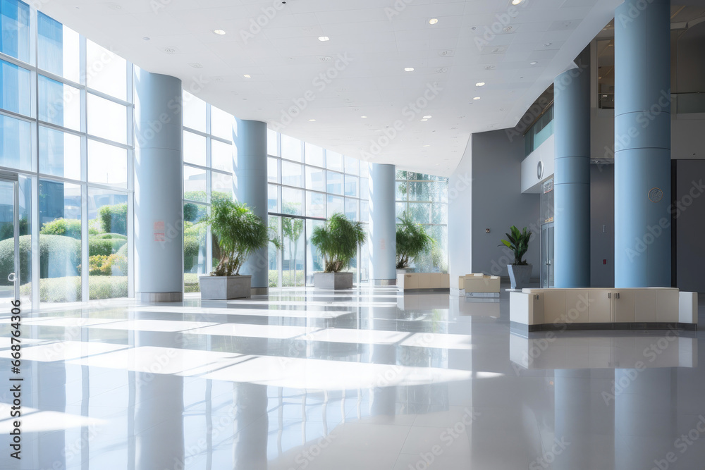 Fototapeta premium Deserted Corporate Foyer