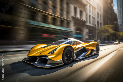 Metropolitan Speed Demon: Racing Through Streets