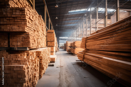 Timber Inventory in Industrial Space