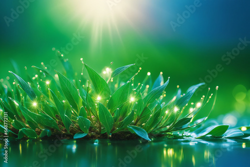 green grass background