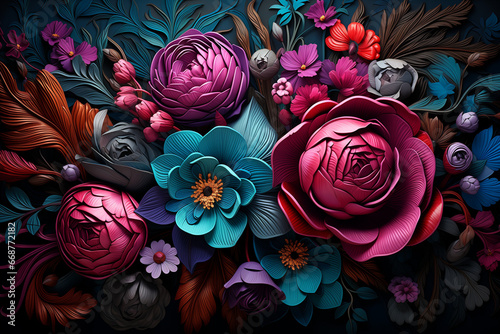 Peonies in Full Bloom: A Blossom Extravaganza
