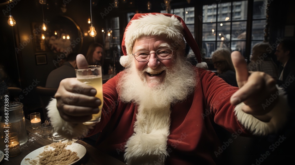 Obraz premium Christmas is here time to spend time with family. created by ai