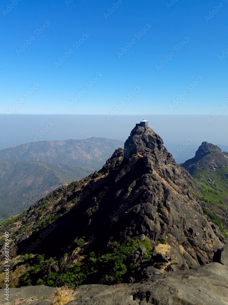 Fototapeta premium view from the top of mountain