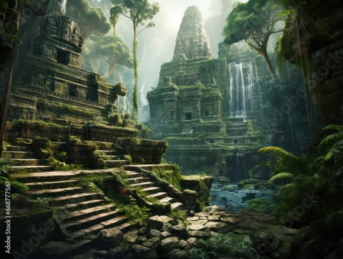 Jungle unveils lost ancient civilization.