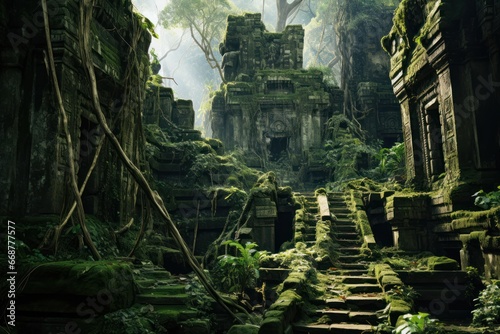 Ancient Jungle Ruins: A Historic Discovery photo