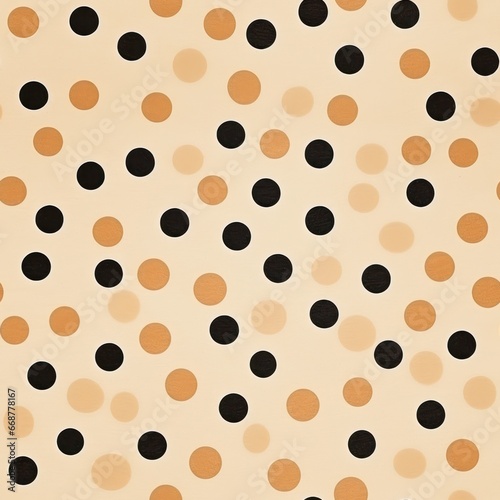 Polka Dot Pattern Cardboard Texture - Seamless and Tilable