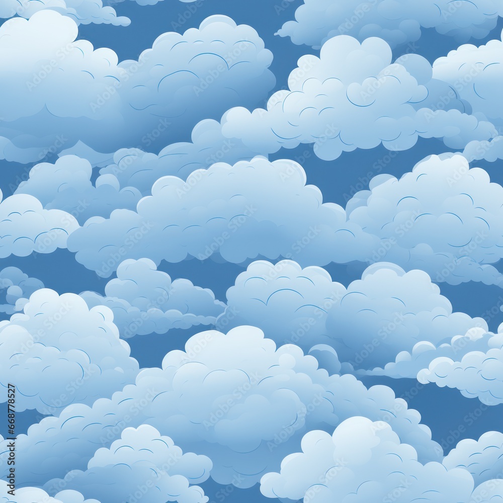 Seamless tilable pattern for backgrounds with cloud texture. Seamless tilable pattern for backgrounds with cloud texture.
