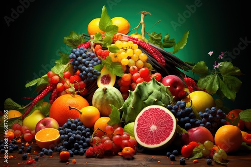 Vibrant In-Season Fruits