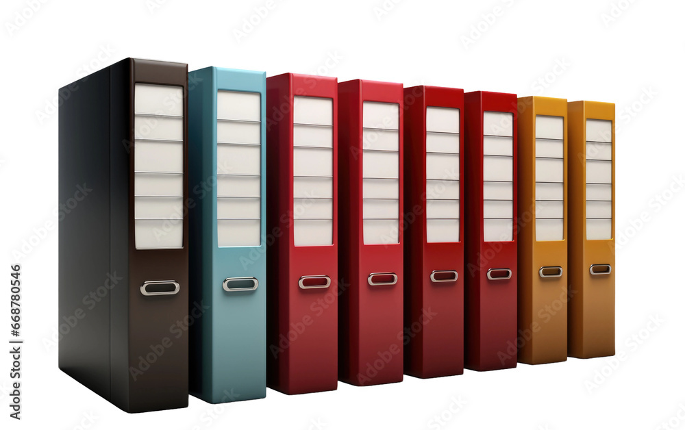 Office Document Files on a Clear Surface or PNG Transparent Background. Office Document Files on a Clear Surface or PNG Transparent Background.