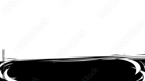 斬撃のエフェクトとかっこいいラインのフレーム