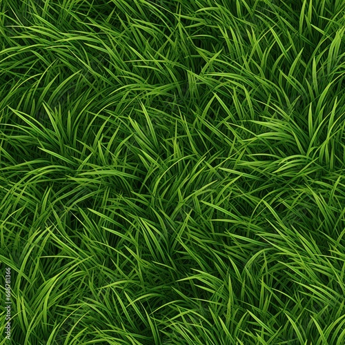 Seamless grass texture for landscape patterns.