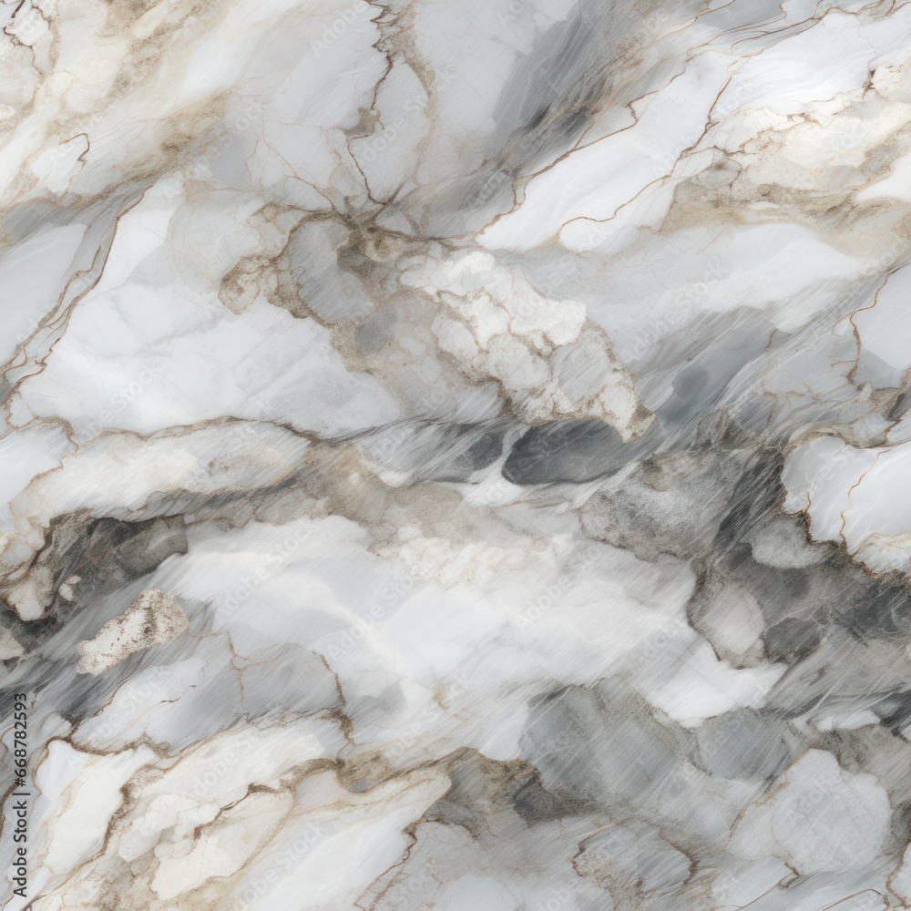 Seamless Marble Texture for Virtual Architecture Patterns