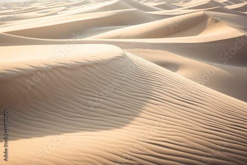 Sand Dunes' Natural Patterns © Morphart