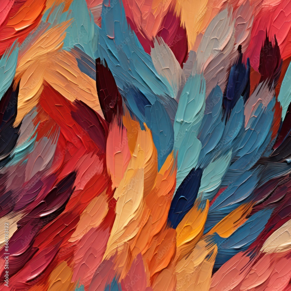Seamless Oil Paint Texture for Canvas Prints Seamless Oil Paint Texture for Canvas Prints