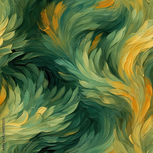 Wallpaper Mural Seamless, Tilable Pattern of Oil Paint Texture for Virtual Canvases. Torontodigital.ca