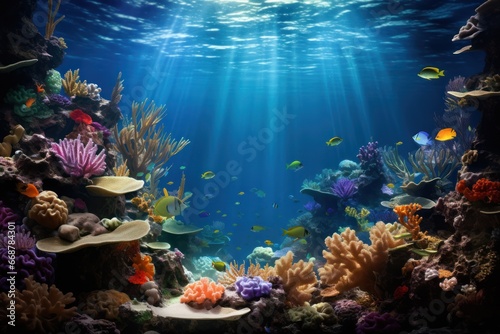 Experience the Splendors of Varied Marine Life and Ocean Ecosystems © Morphart