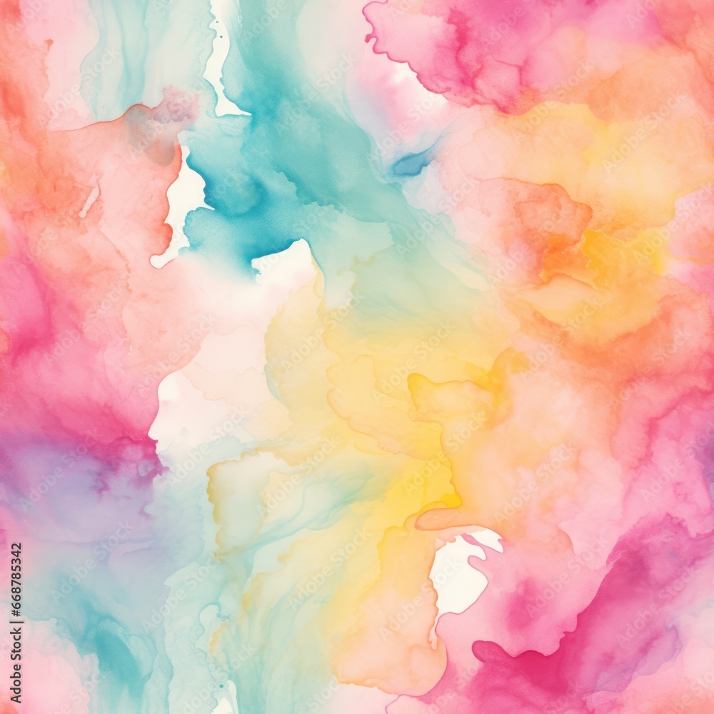 Seamless Watercolor Texture Pattern for Paper