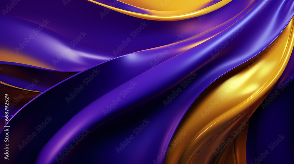 Obraz premium Purple abstract technology lines PPT background poster wallpaper web page