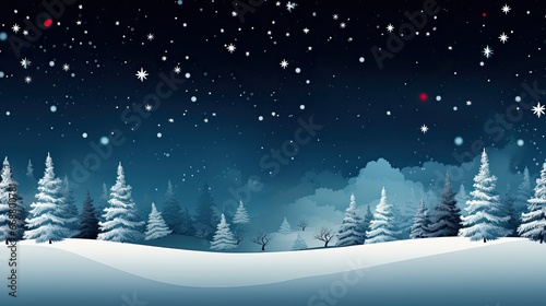Universal winter and Christmas background © BrandwayArt