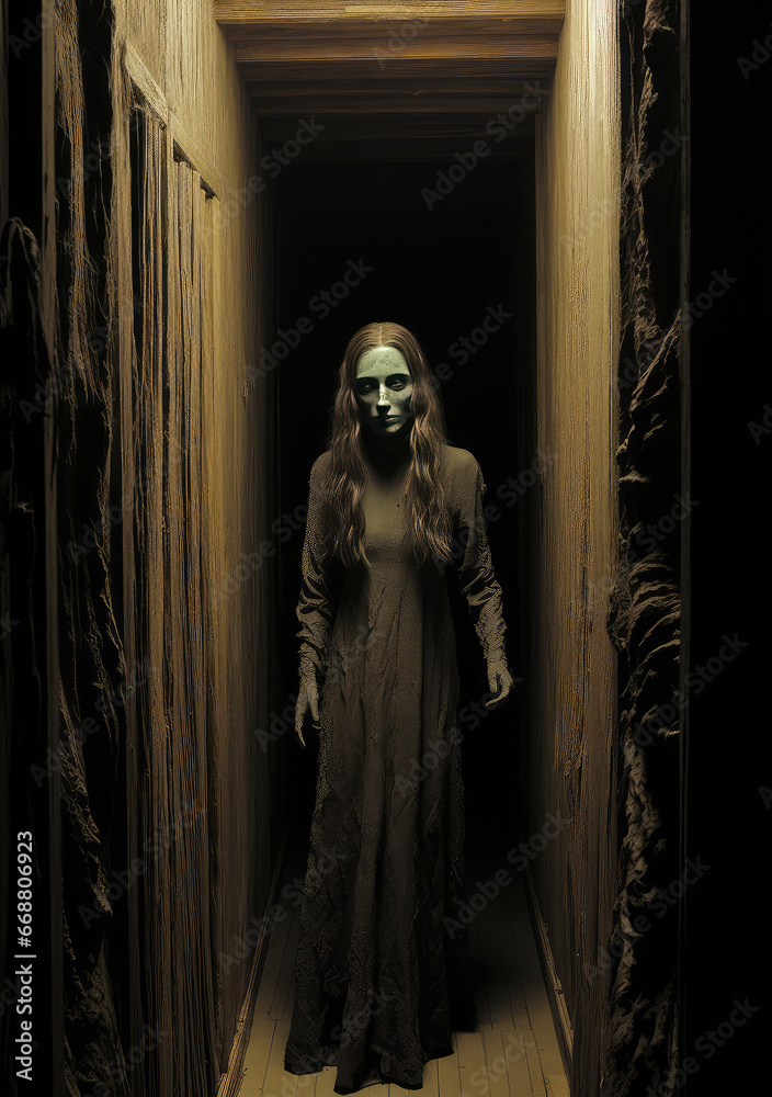 Shadows of Fear: Creepy Poster Design Unveiling a Chilling Horror Movie Scene, A Generative AI's Dive into the Abyss of Terrifying Aesthetics Shadows of Fear: Creepy Poster Design Unveiling a Chilling Horror Movie Scene, A Generative AI's Dive into the Abyss of Terrifying Aesthetics