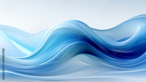 Blue and white gradient abstract background.