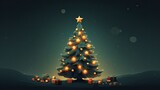Christmas tree - generative ai