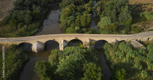 Roman bridge - Canosa, Italy photo