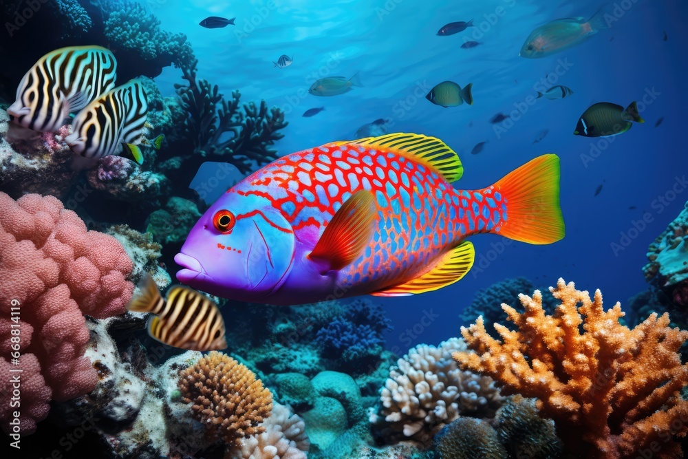 A Colorful Fish A Colorful Fish