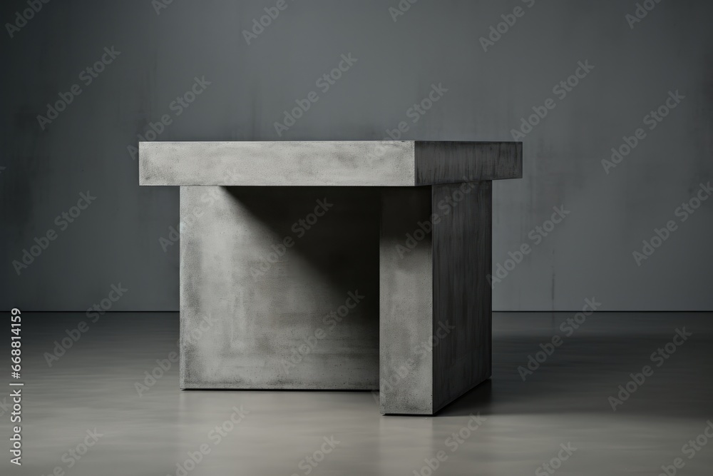 Concrete Podium Table For Various Presentations Concrete Podium Table For Various Presentations