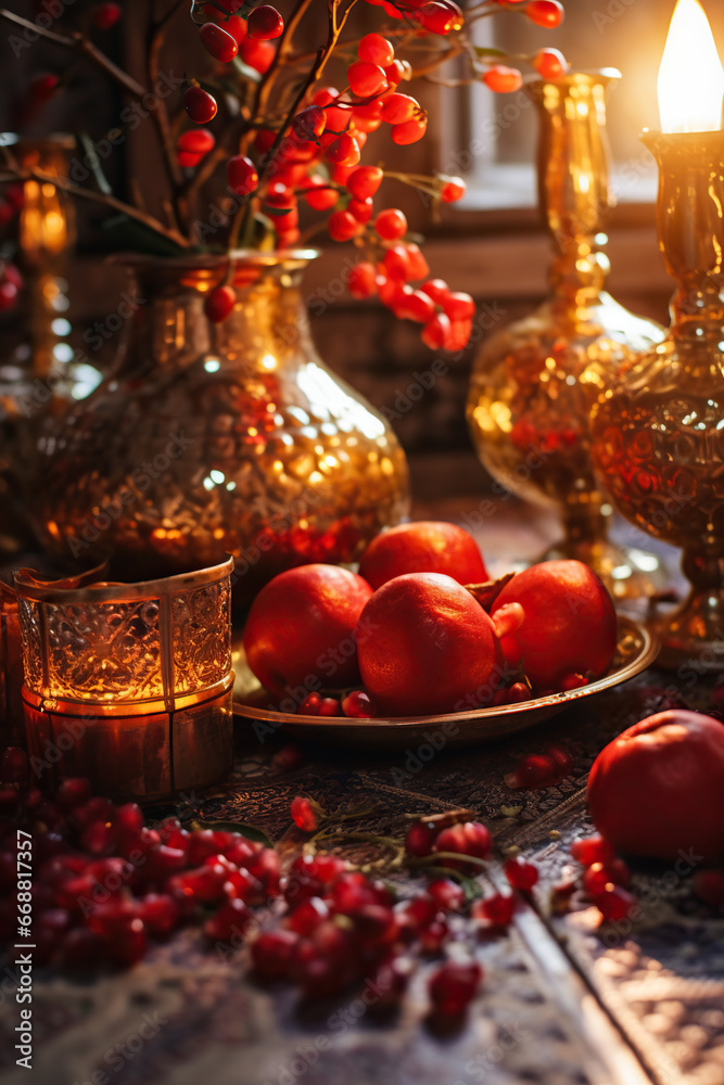Yalda night is one of the Iranian customs that is celebrated on the last and longest night of autumn.