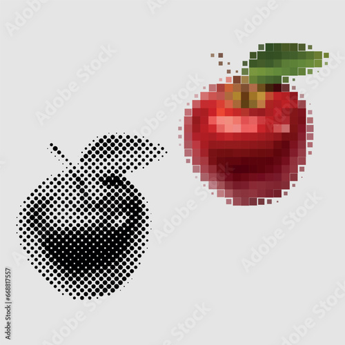 Whole fresh apple for making fruit dessert. Delicious food with healthy vitamins for dietary nutrition. Organic apples with beneficial substances for human immunity. Cocktail ingredients