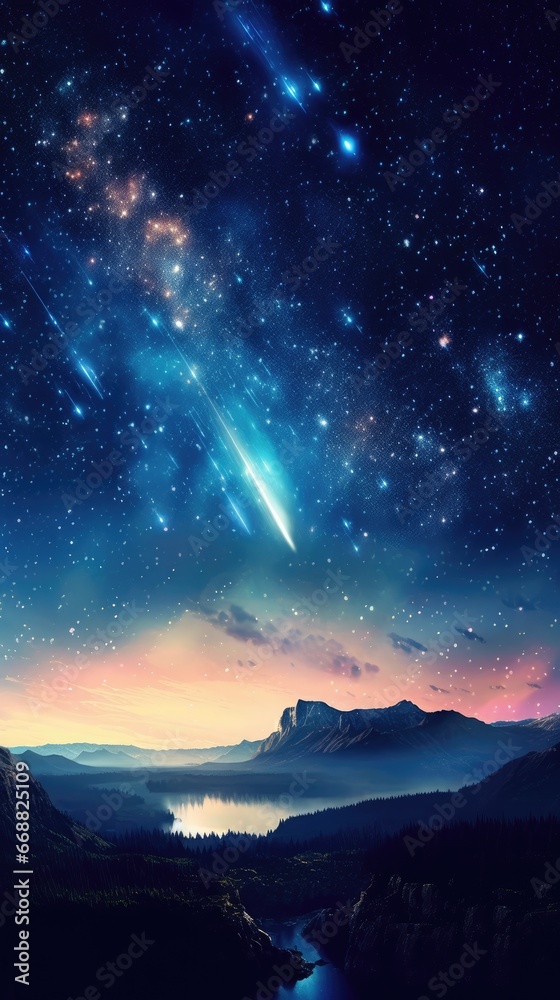 starry night sky starry night sky