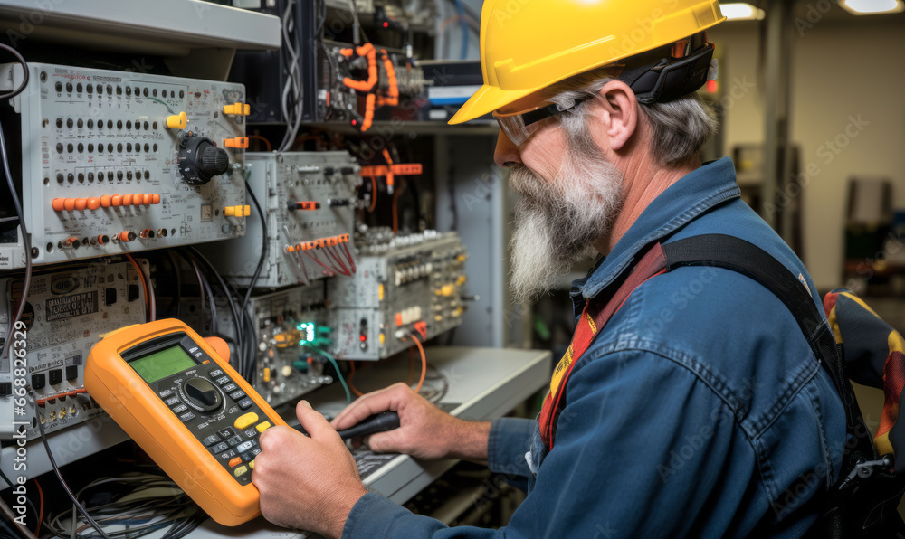 Precision Master: Calibration and Instrumentation Technician in Action. Precision Master: Calibration and Instrumentation Technician in Action.