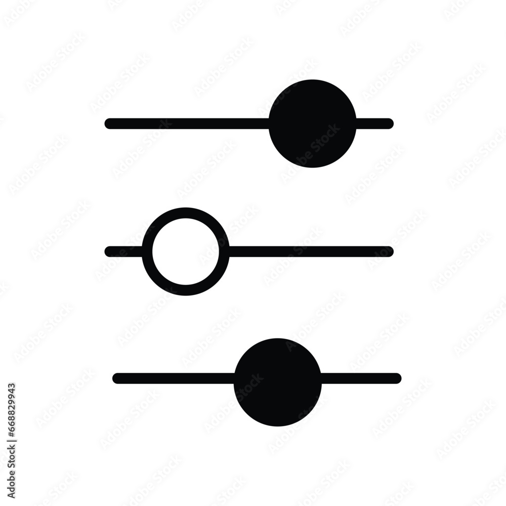 Control icon isolate white background vector stock illustration. Control icon isolate white background vector stock illustration.