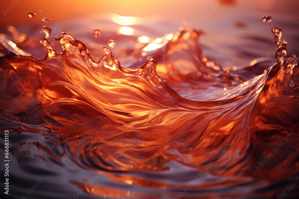 orange water splash orange water splash