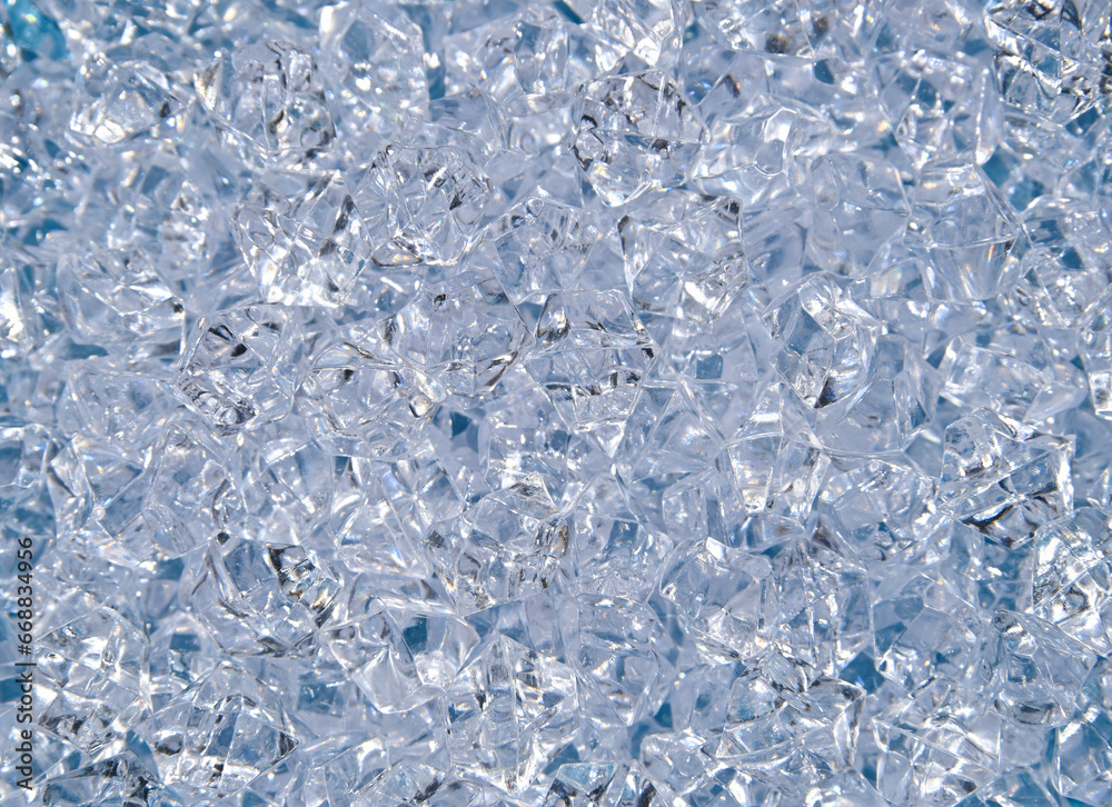 Abstract background of blue glass rhinestones Abstract background of blue glass rhinestones