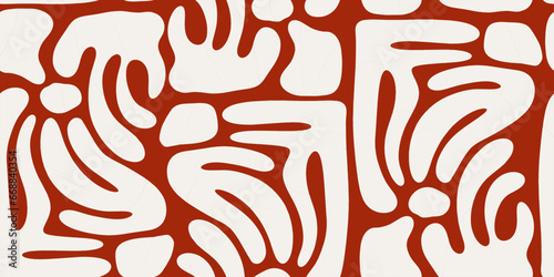 Abstract seamless pattern. Modern design template.

