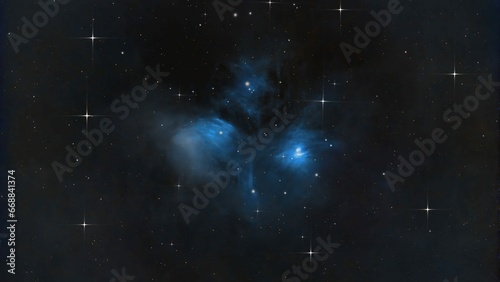 Pleiades Nebula M45 photo