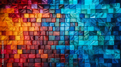 Colorful glass PPT background poster wallpaper web page