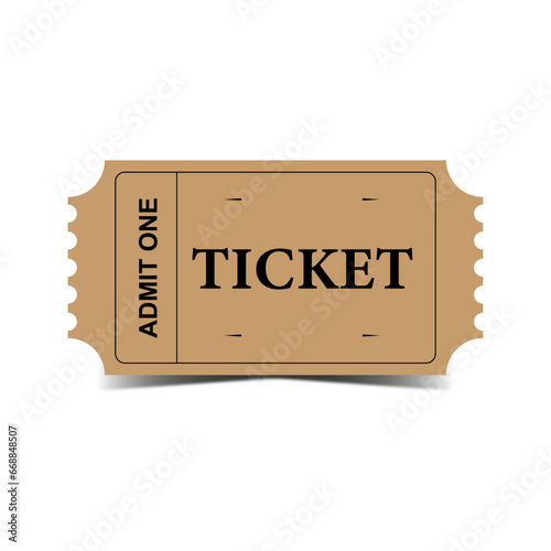 Regular brown ticket