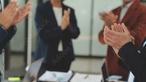 Wallpaper Mural Contract and business employment resume job interview Recruitment. HR review the profile resume of the job applicant. Business employment and human resource management concept. Torontodigital.ca