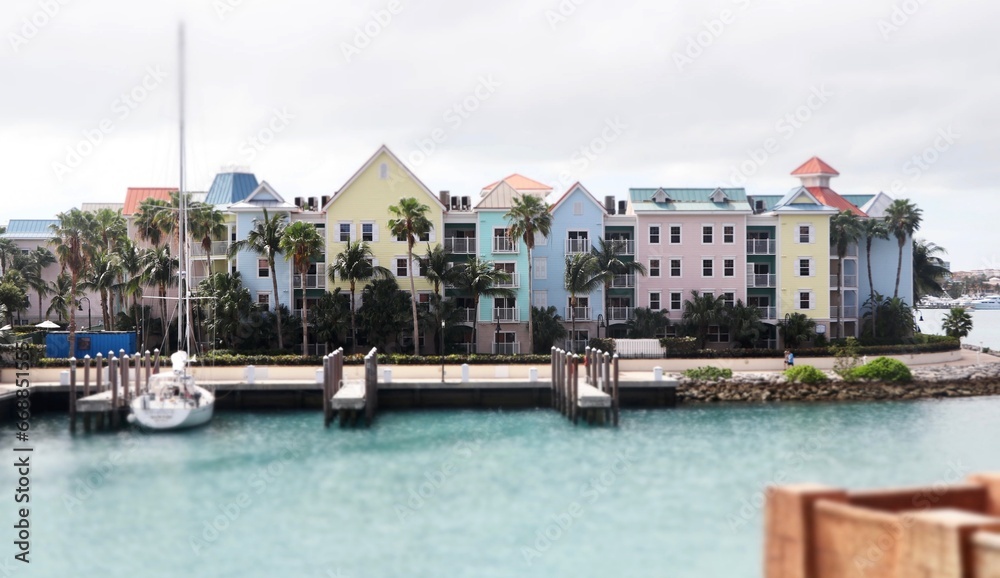 Maison coloré Nassau - Bahamas