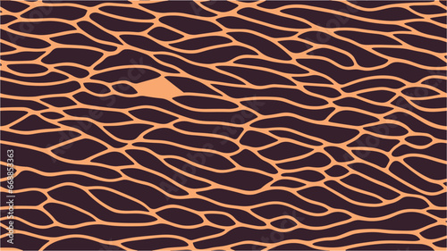 Digital lines. Optical art background. Texture with wavy, curves lines. Digital image with a psychedelic stripes. Abstract color illustration. Vibrant abstract background. Seamless.