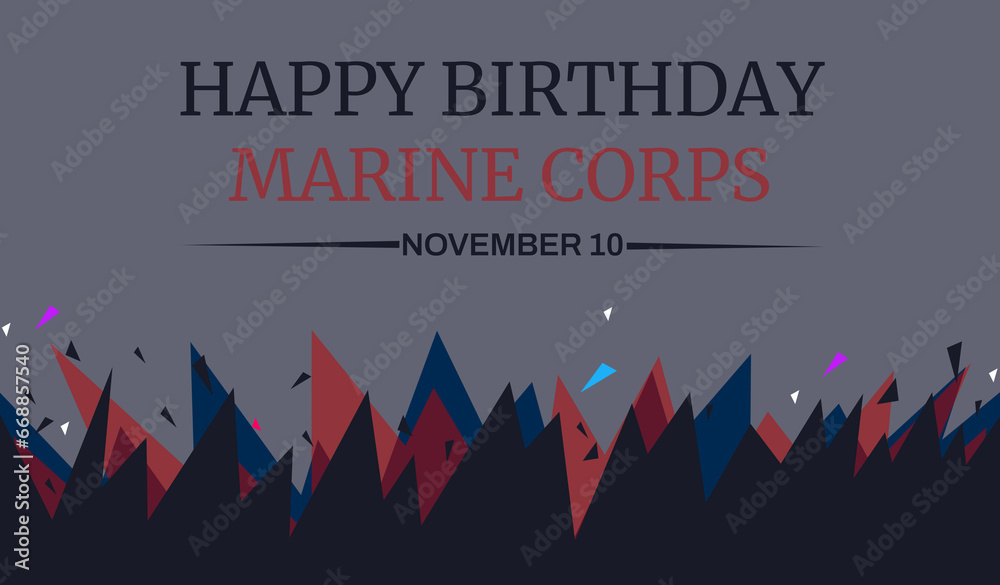 U.S. Happy Birthday the United States Marine Corps Wallpaper with ...