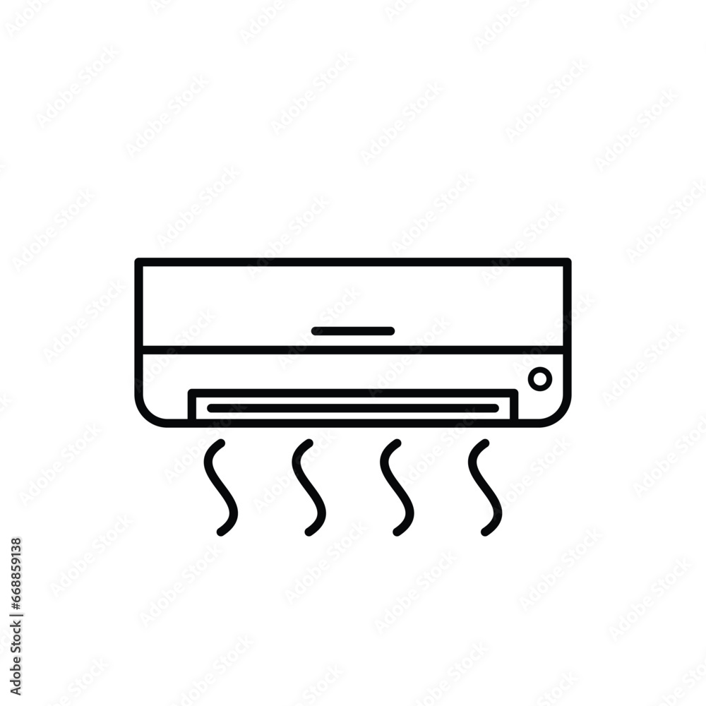 Air Conditioner Icon Vector Design Template Air Conditioner Icon Vector Design Template